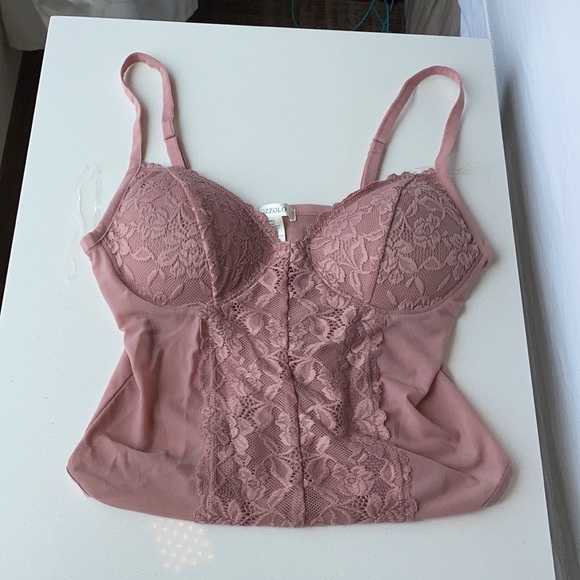 Hold Me Closer Lace Teddy - Rose - Picture 8 of 9